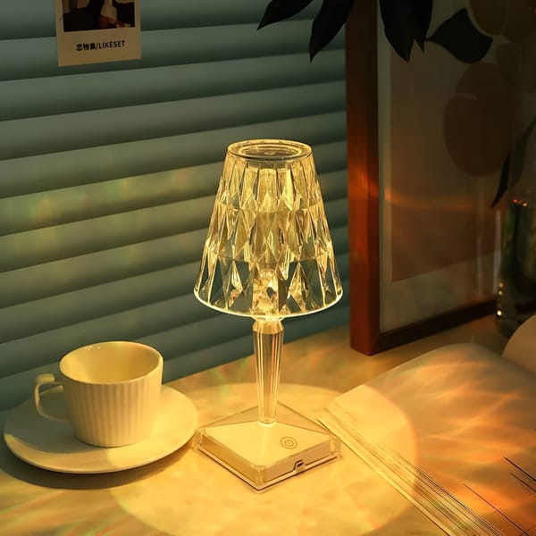16 Colors Crystal Rechargeable Lamp