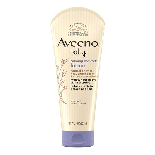 Aveeno Baby Calming Comfort Bedtime Lotion for Delicate Skin