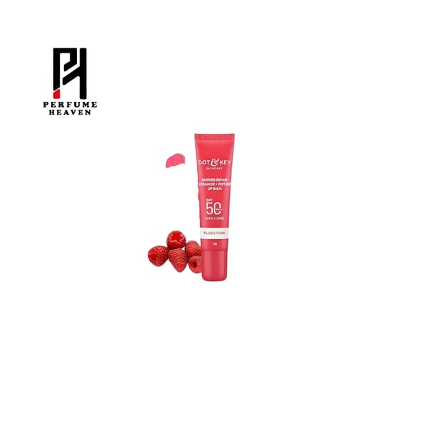 Dot & Key SPF 50 Ceramide+Peptide Lip Balm Plush Pink (10gm)