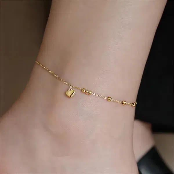 Love beads anklet