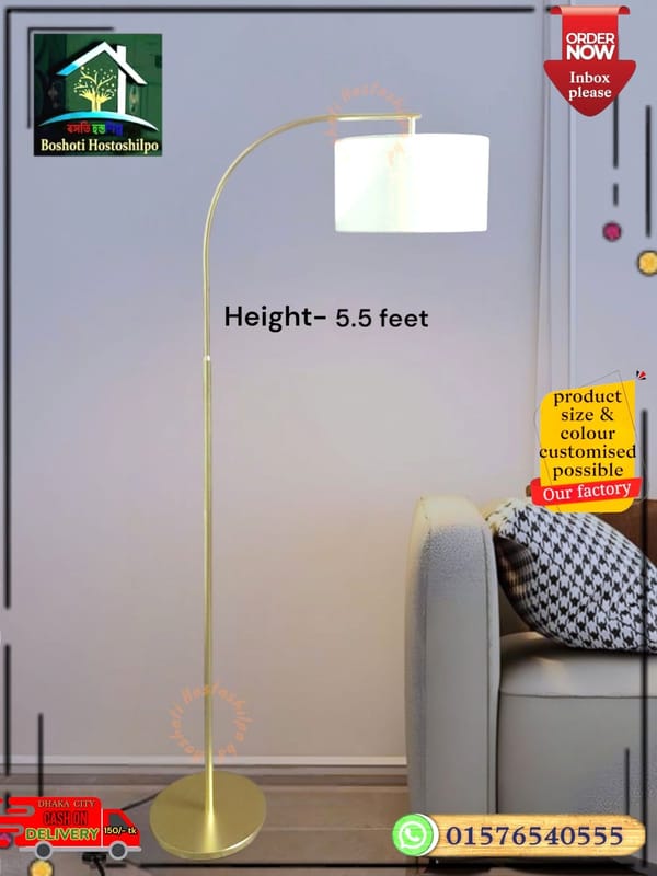 Corner stand lamp