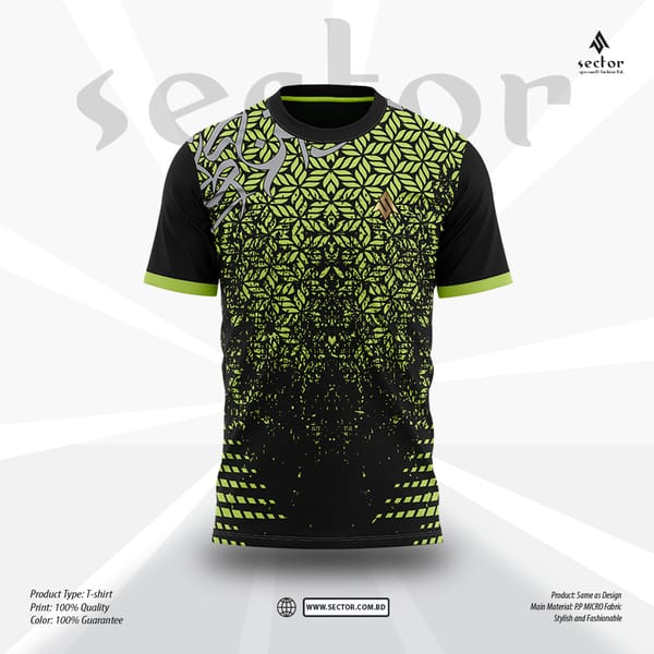 SECTOR Premium Play Quality Half Sleeve Jersey