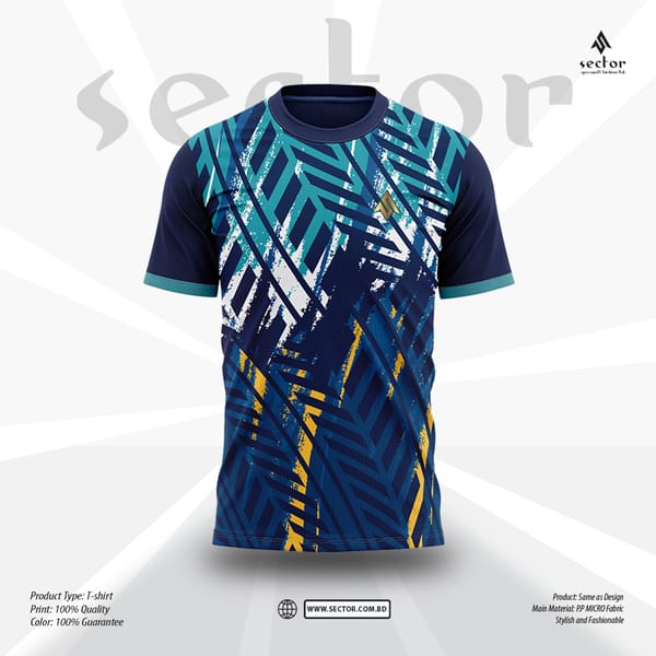 SECTOR Premium Play Quality Half Sleeve Jersey