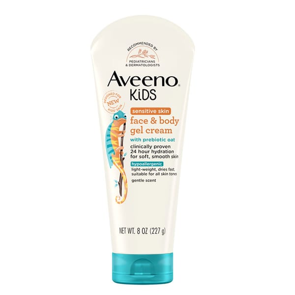 Aveeno Kids Sensitive Skin Face & Body Gel Cream