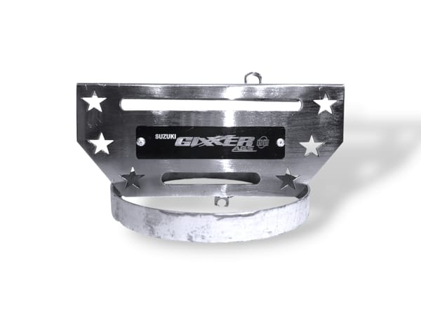 Premium SS Star Silencer Gourde For Gixxer All Model