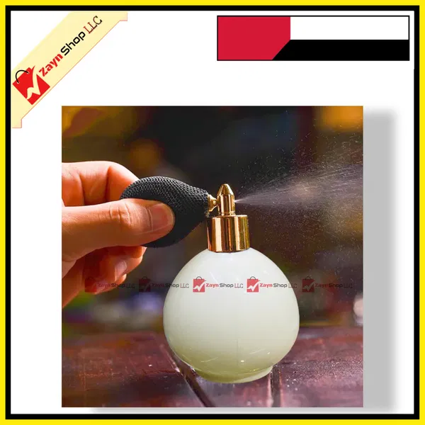 Vintage Atomizer empty perfume Spray Refillable glass Bottle 30ml pumpkin shape 1 pcs