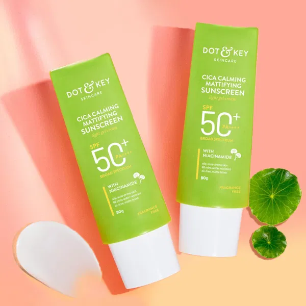 Dot & Key CICA Calming Mattifying Sunscreen SPF 50 PA++++ 80g
