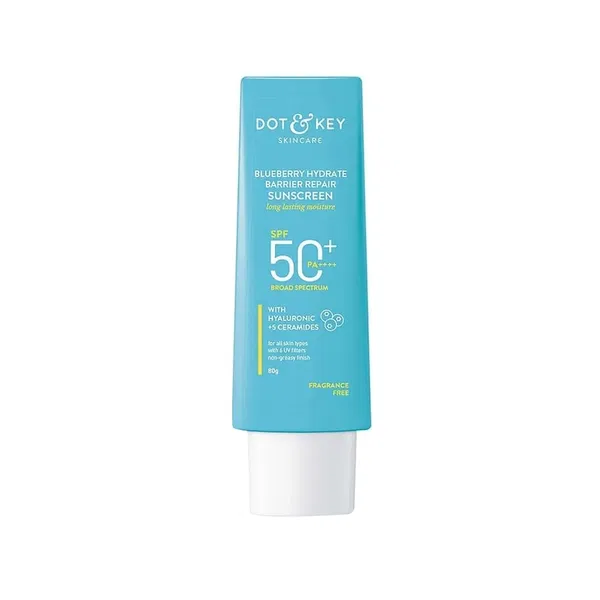 DOT & KEY Blueberry Hydrate Barrier Repair Sunscreen SPF 50+ PA++++ - 80g