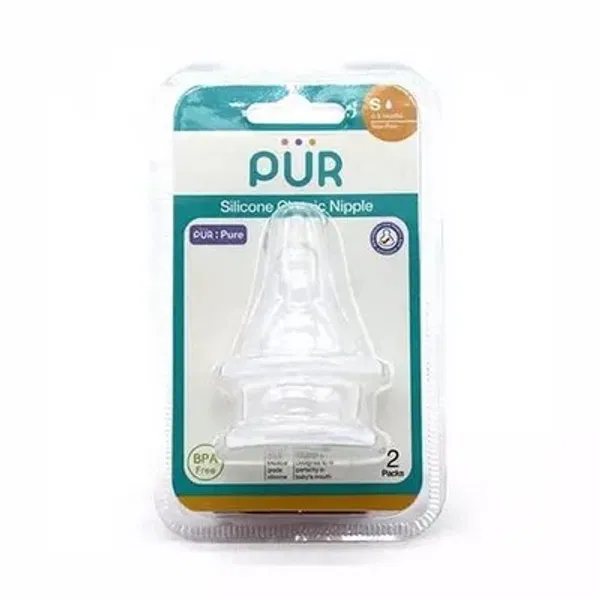 Pur Baby Standard Slow Flow Nipple S (0 M+)