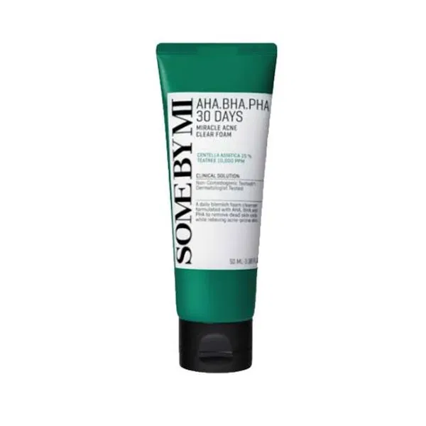 Some by mi Aha BHA PHA 30 Days Miracle Acne Clear Foam - 50ml