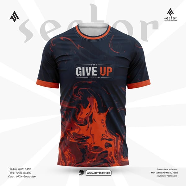 GIVE UP SECTOR Play(Half Sleeve)