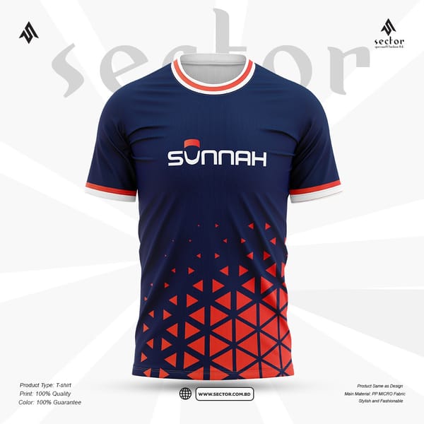 SUNNAH Sector Play (Half Sleeve)