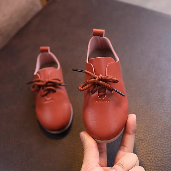 Kids Leather Lace-Up Stylish & Comfortable Formal Shoes (1 to 3 years) for yours ANGEL