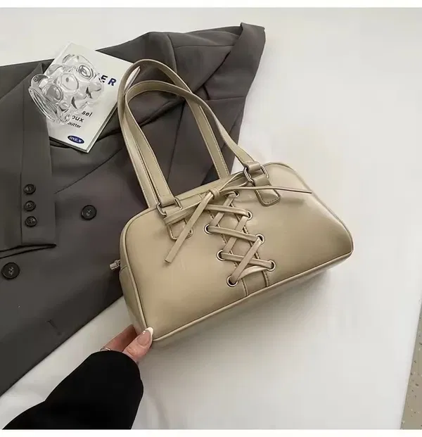 Khaki crossbow bag