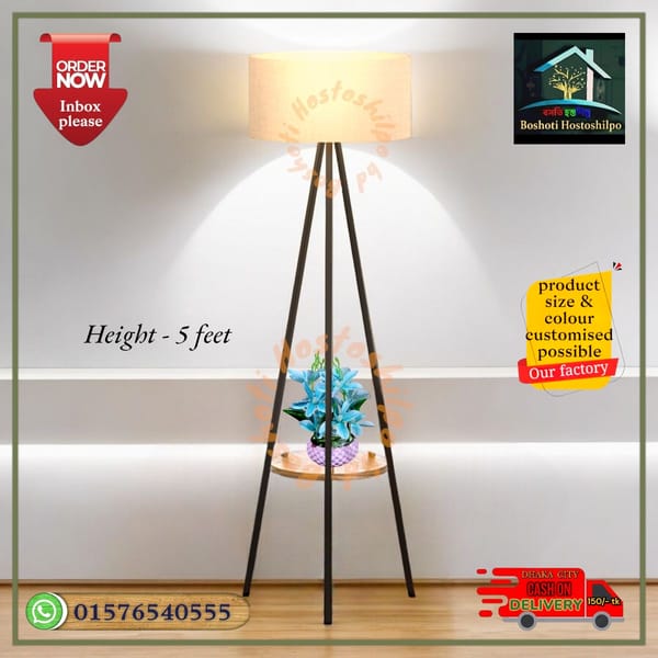 Corner stand lamp