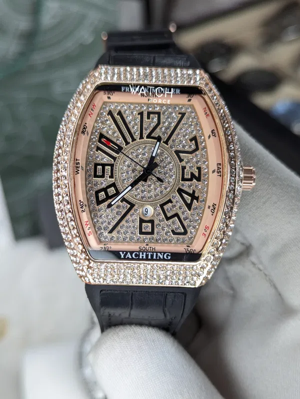 Frank Miller Ice rose gold