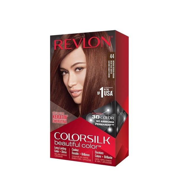 Revlon Colorsilk Beautiful Hair Color - 44 Medium Reddish Brown