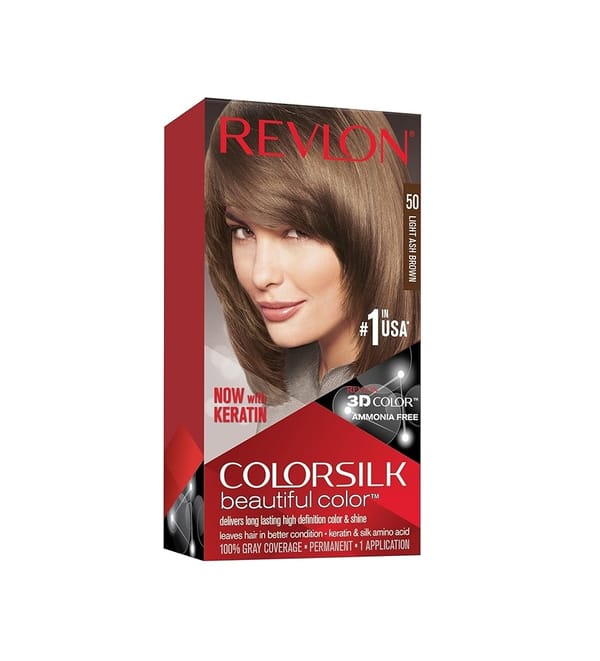 Revlon Colorsilk Beautiful Hair Color 50 Light Ash Brown