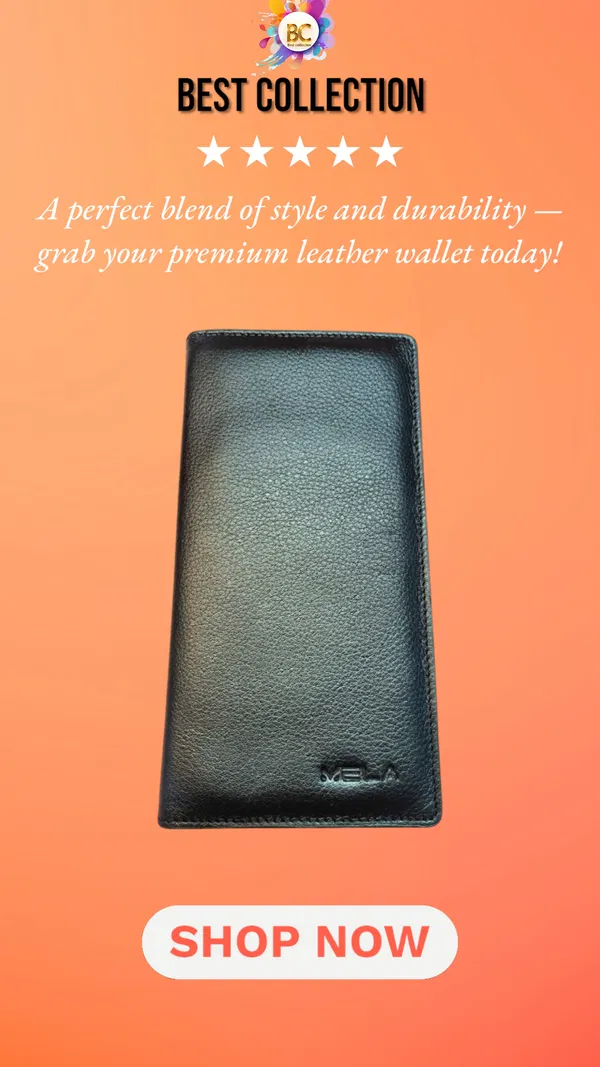 Leather Long Wallet BC-007 | Premium