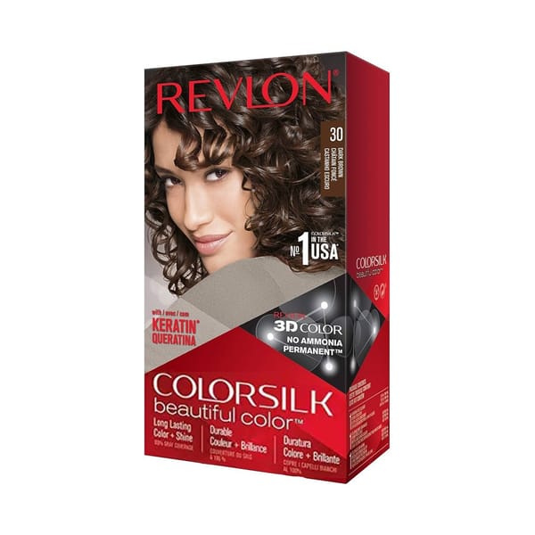 Revlon Colorsilk Beautiful Hair Color - 30 Dark Brown