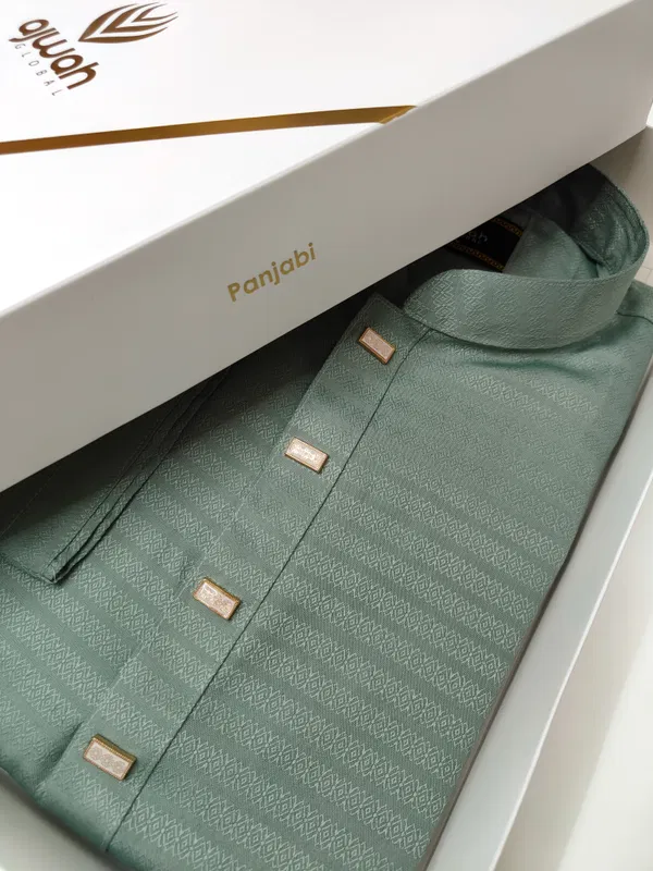 AJWAH Sage Elegance Panjabi