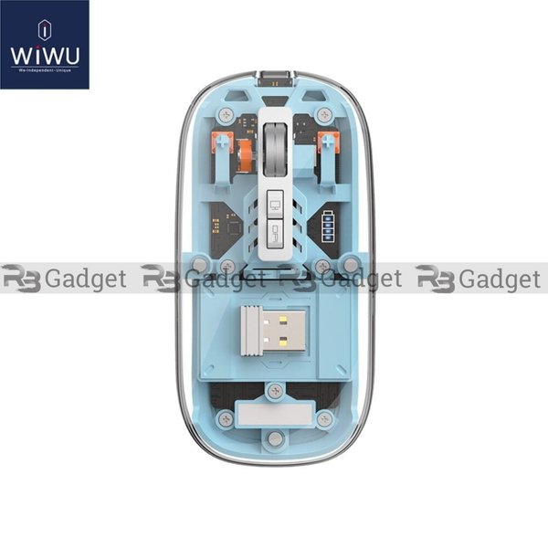 WIWU Crystal Transparent Wireless Mouse