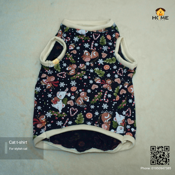 cat t-shirt (2.5,3.5 kg)
