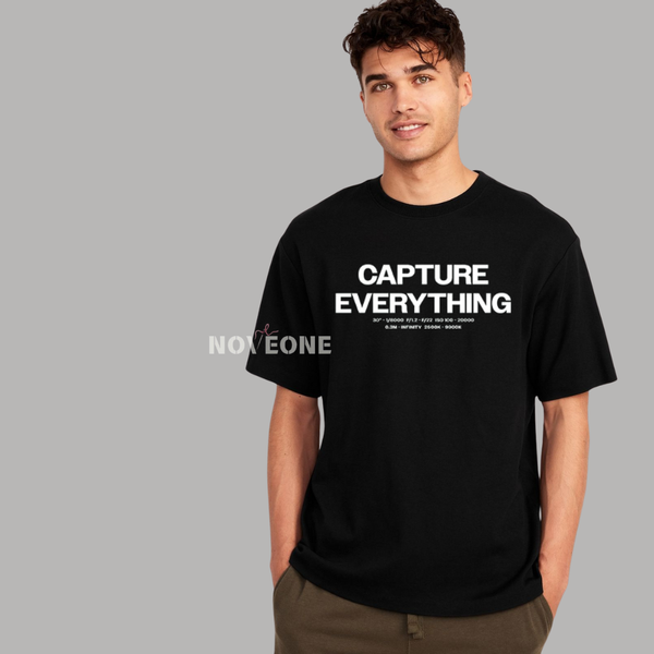 NoveOne N25046– Premium Oversized T-Shirt (Color: Black)
