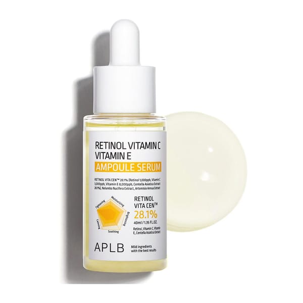 APLB Retinol Vitamin C Vitamin E Ampoule Serum – 40ml