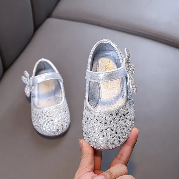 Kids Girls Rhinestones Princess Baby Korean Shoes (1.5 years - 5.5 years) for your babys smile