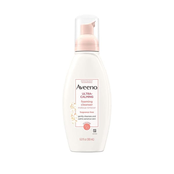 Aveeno Ultra-Calming Foaming Cleanser Makeup Remover
