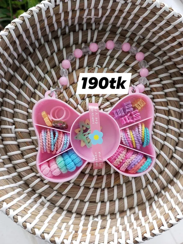 Mixed Hair Band & Clip