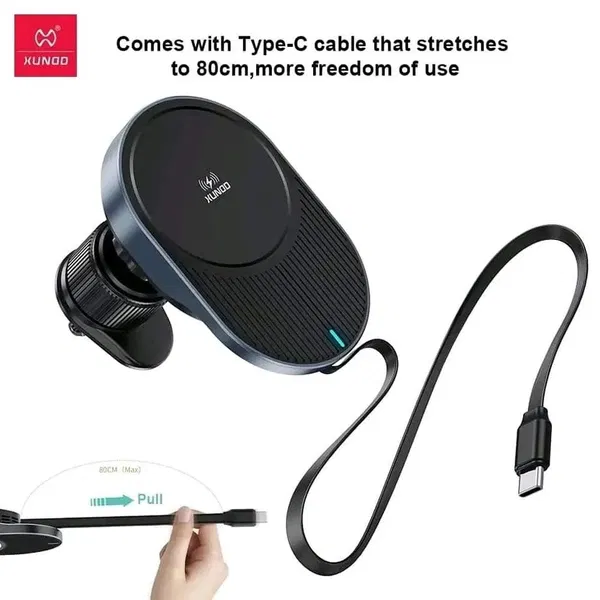 XDCH‑076 15W Magnetic Wireless Car Charger