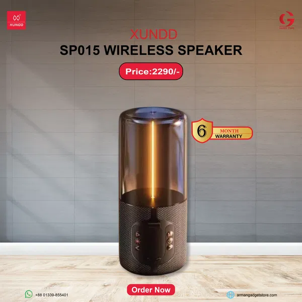 XUNDD SP015 Magnetic Filament Light Portable Wireless Speaker