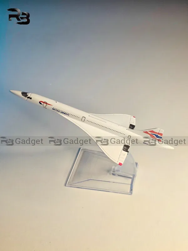 British Airways Concorde Metal Aircraft -16cm
