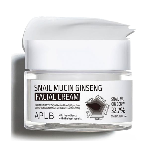 APLB Snail Mucin Ginseng Facial Cream – 55ml