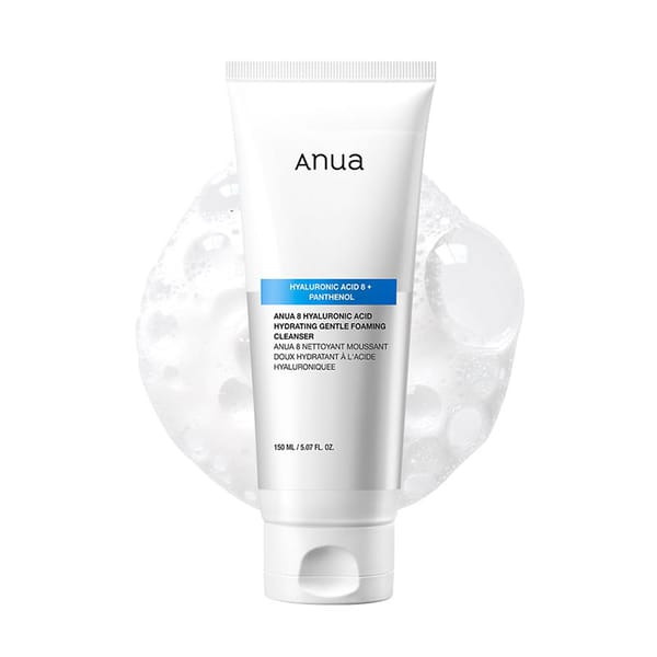 ANUA 8 Hyaluronic Acid Hydrating Gentle Foaming Cleanser