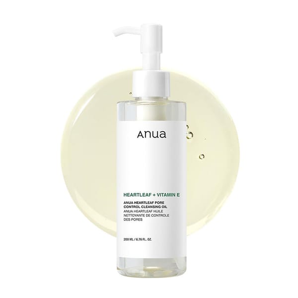 AnuaHeartleaf + Vitamin E Pore Control Cleansing Oil Mild