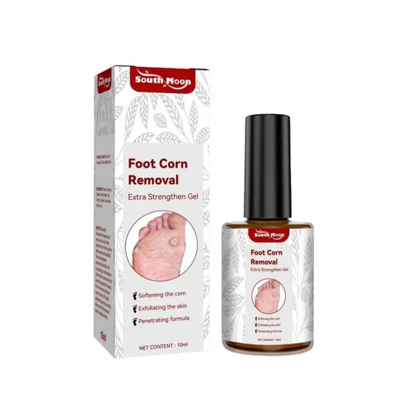 South Moon Foot Corns Exfoliating Gel Hand and Foot Wart Thorn Calluses Skin Smooth Repair and Cleaning 10 ml