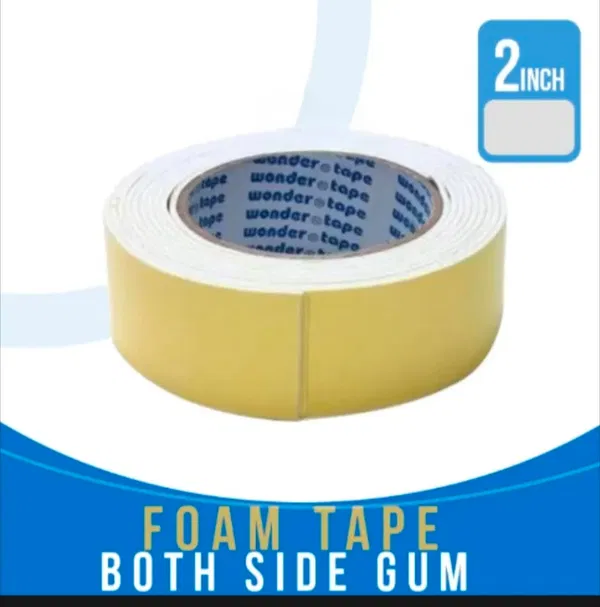 Both Side Foam Tape 2 inch 1 pcs Both side gum