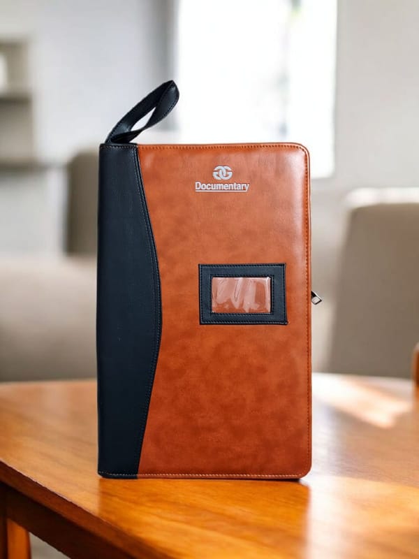 Achievement Document Folder Brown