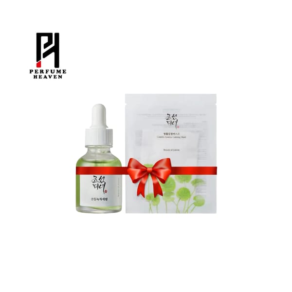 Sensitive Skin Care [Beauty Of Joseon Calming Serum Green Tea + Panthenol (30ml)+Beauty Of Joseon Centella Asiatica Calming Mask (25ml)]