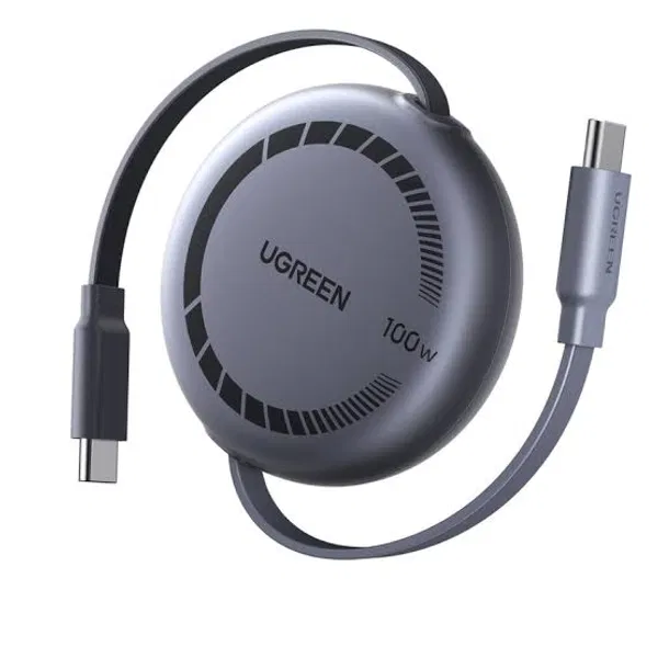 UGREEN Nexode 100W USB-C to USB-C Retractable Cable