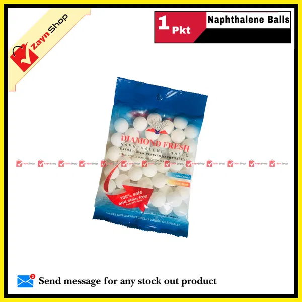 Diamond Naphthalene 40 pcs Ball premium quality 1 Packet
