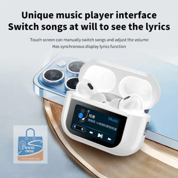 WT-2 Wireless Bluetooth Headset With Led Display