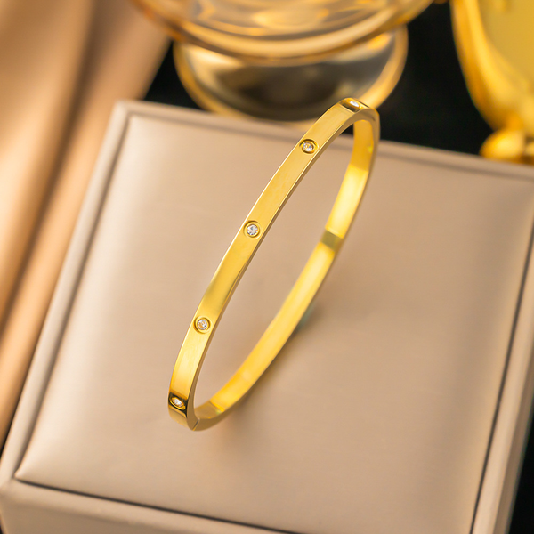 All stone bracelet