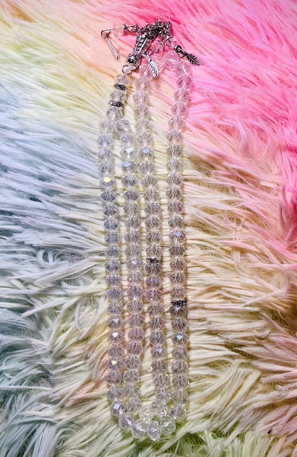 Cristal Water color tasbih- ক্রিস্টাল তসবিহ পানি কালার