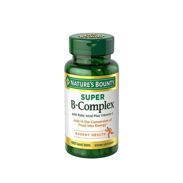 Nature’s Bounty Super B-Complex with Folic Acid Plus Vitamin-C