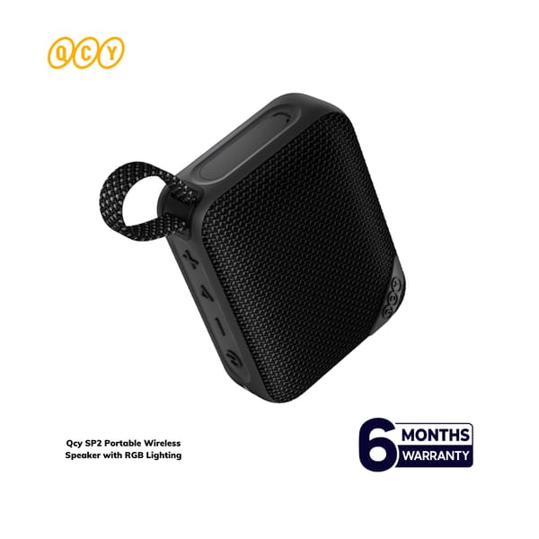 Qcy SP2 Portable Wireless Speaker with RGB Lighting