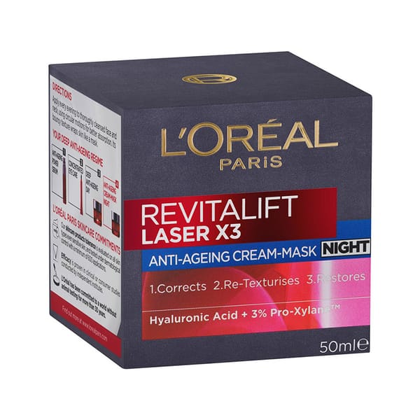 L’Oreal Paris Revitalift Laser X3 Night Cream – 50ml